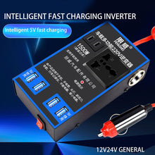 Load image into Gallery viewer, Car Power Inverter Mobile Phone USB Charging Adapter - Carxk