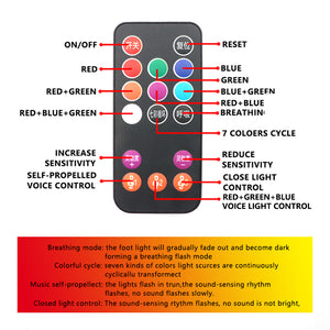 Car Music LED™ Light Remote Control (4pcs) - Carxk